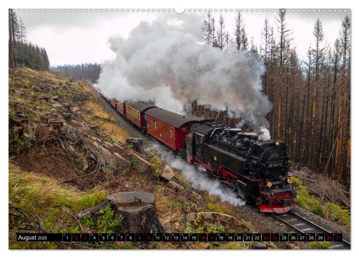 Bild: 9783435120581 | Harzer Schmalspurbahnen 1980er Jahre bis heute (Wandkalender 2025...