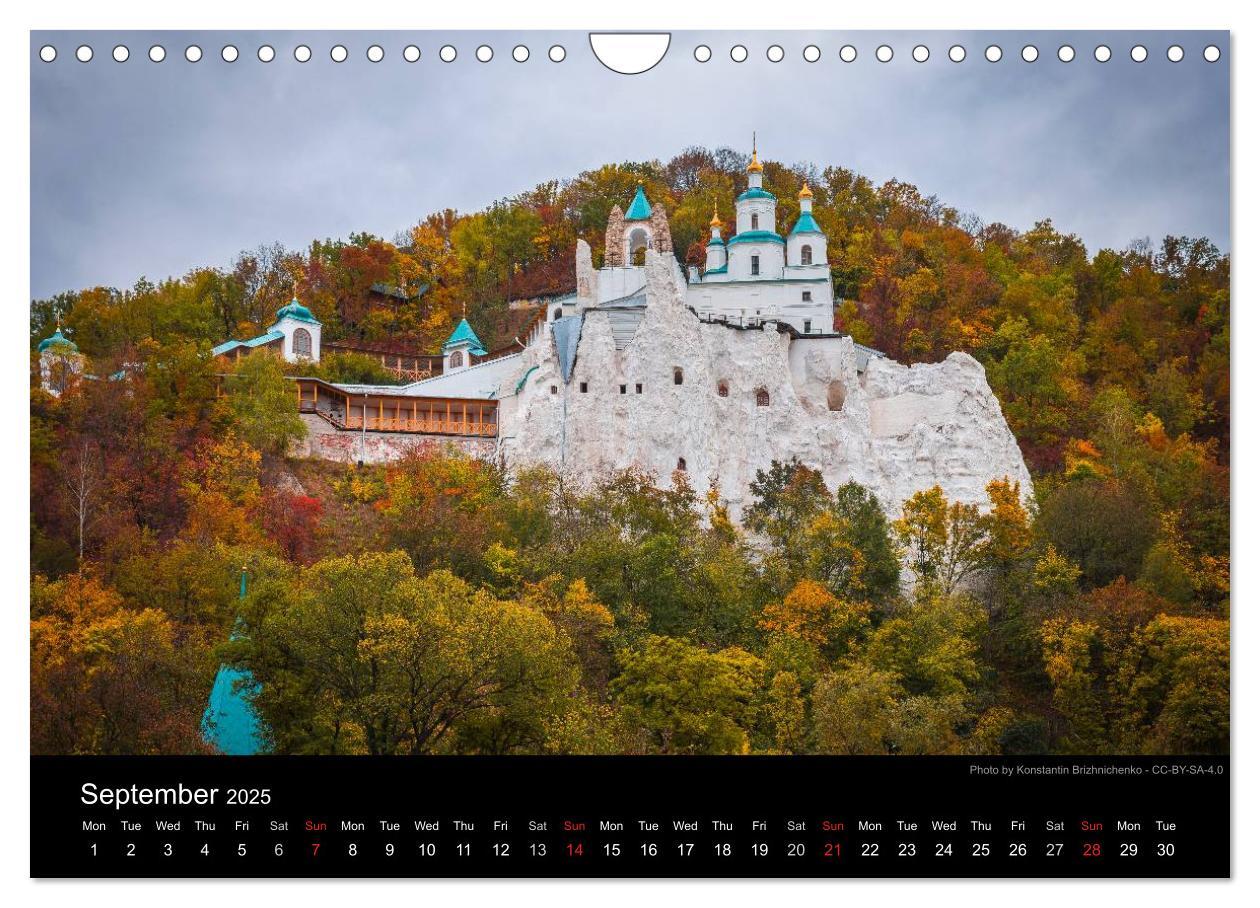 Bild: 9781325961511 | Monuments of Ukraine 2025 (Wall Calendar 2025 DIN A4 landscape),...