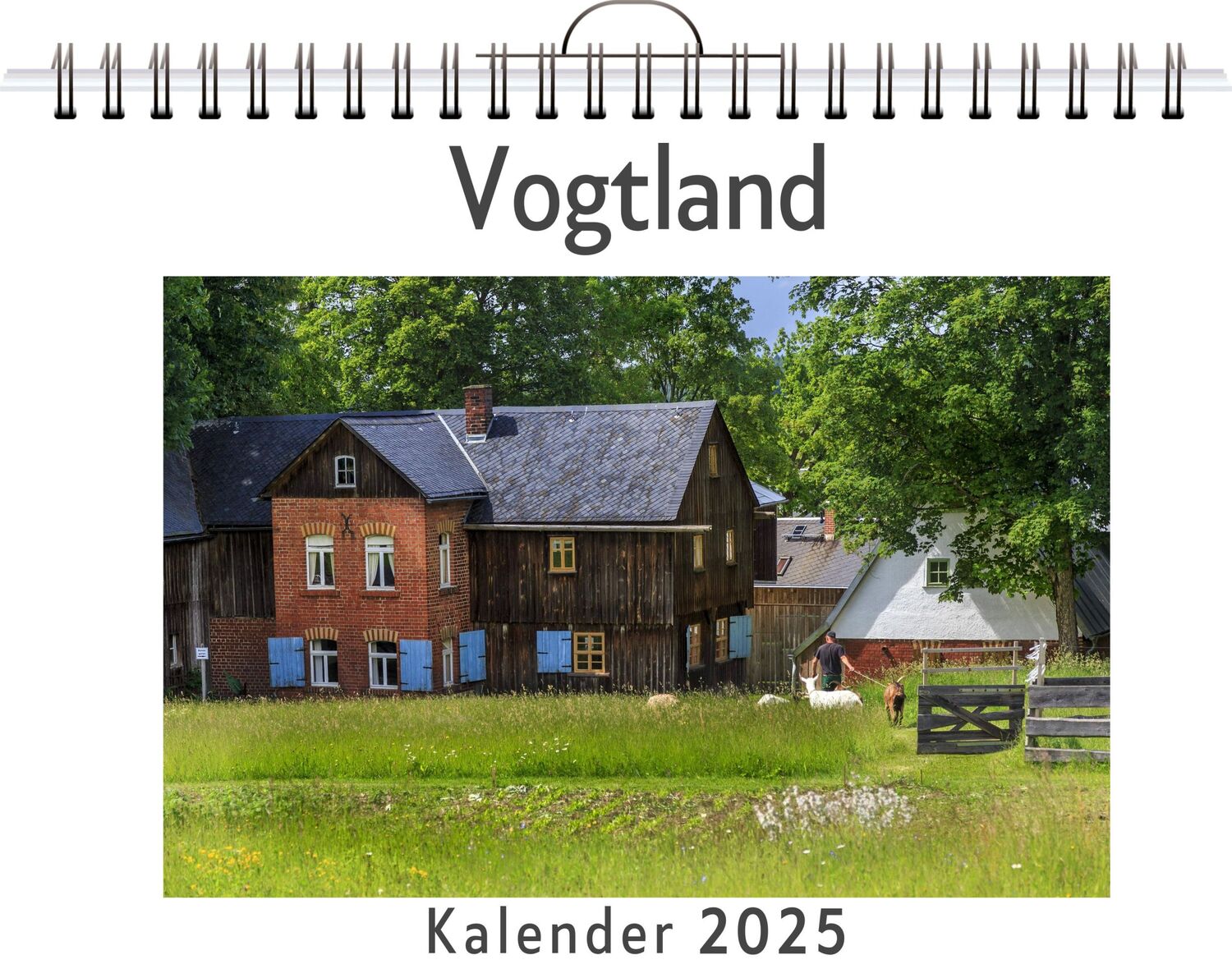 Cover: 9783759125767 | Vogtland | Julian Weber | Kalender | Kalender | 14 S. | Deutsch