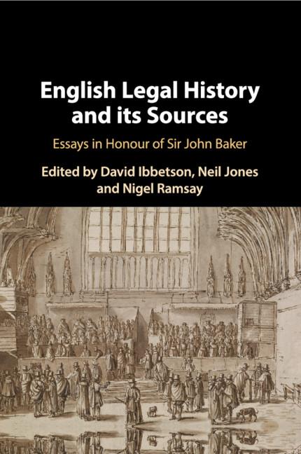 Cover: 9781108716345 | English Legal History and its Sources | David Ibbetson (u. a.) | Buch