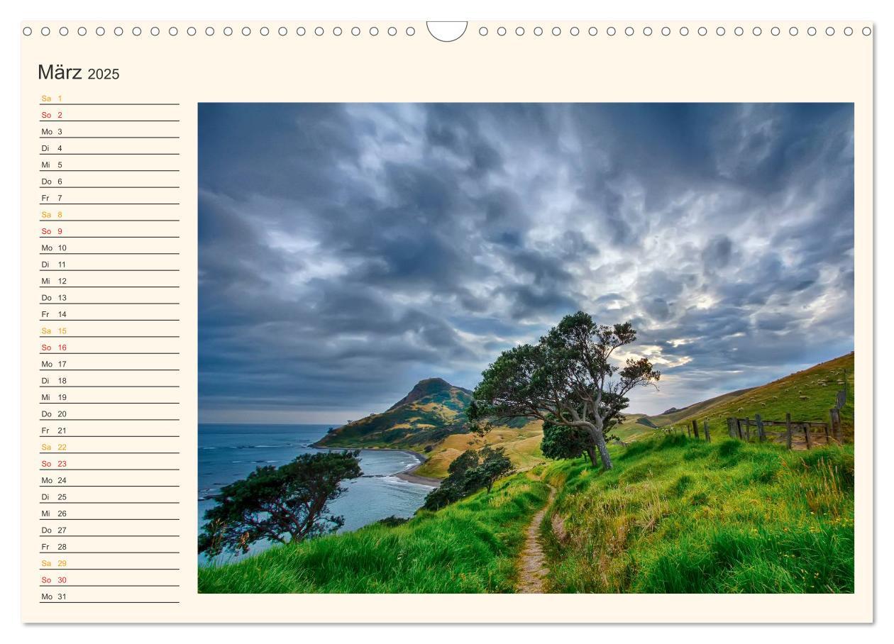 Bild: 9783435487363 | Neuseeland - atemberaubend schön (Wandkalender 2025 DIN A3 quer),...