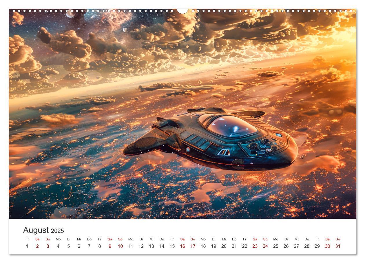 Bild: 9783383821080 | Sternenreisen - Ein kosmischer Kalender (Wandkalender 2025 DIN A2...