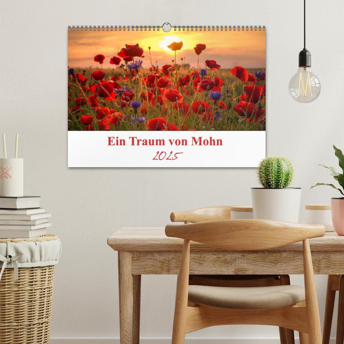 Bild: 9783435218288 | Ein Traum von Mohn (Wandkalender 2025 DIN A3 quer), CALVENDO...