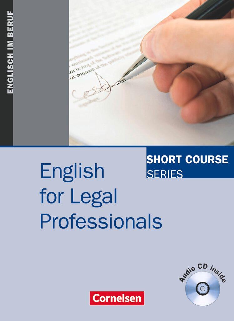 Cover: 9783464203866 | English for Legal Professionals | Kursbuch | Andrew Frost | Buch