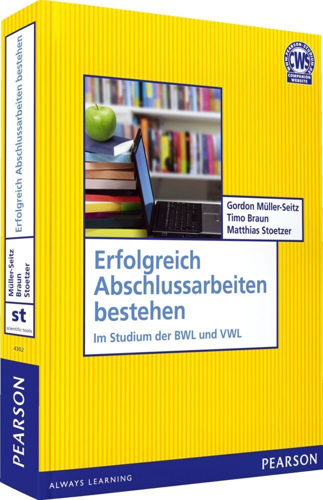 Cover: 9783868943023 | Erfolgreich Abschlussarbeiten bestehen | Im Studium der BWL und VWL