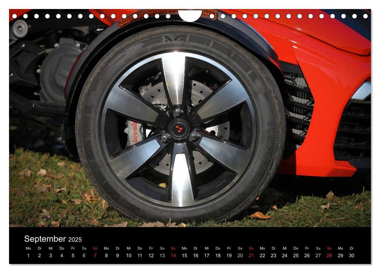 Bild: 9783435660438 | CanAm Spyder F3 (Wandkalender 2025 DIN A4 quer), CALVENDO...