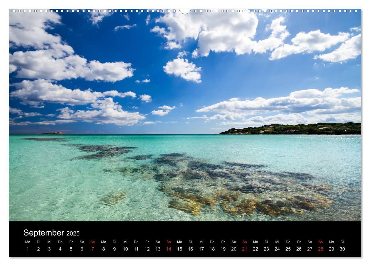 Bild: 9783435722433 | Sardinien (Wandkalender 2025 DIN A2 quer), CALVENDO Monatskalender