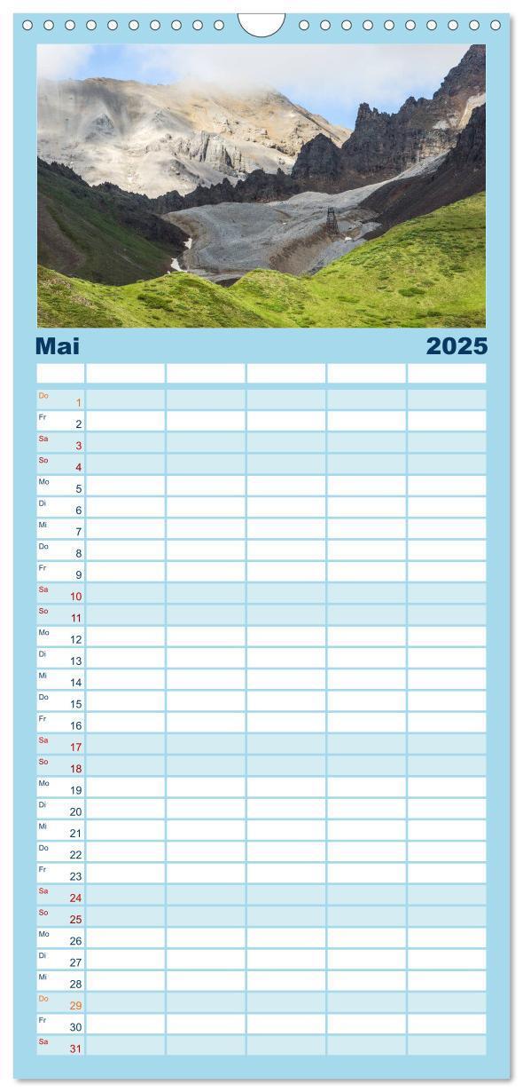 Bild: 9783457121344 | Familienplaner 2025 - Der Alaska Kalender mit 5 Spalten...