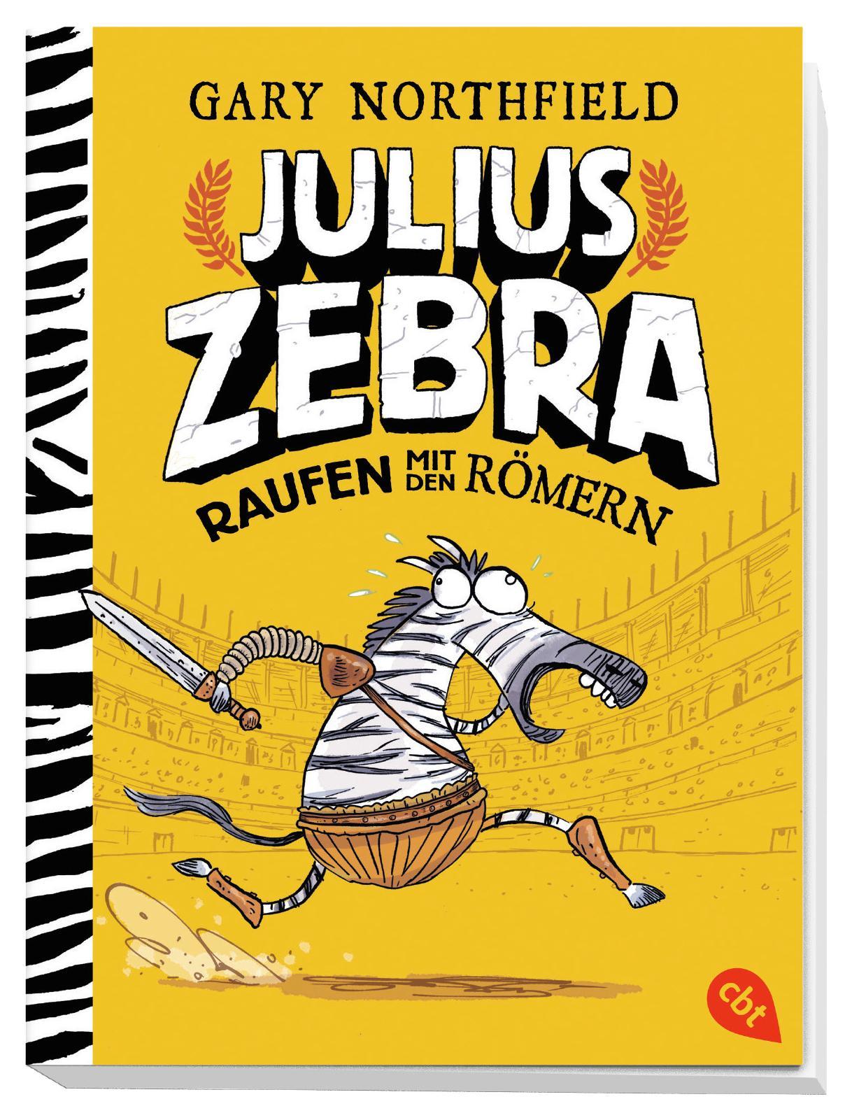 Bild: 9783570313091 | Julius Zebra - Raufen mit den Römern | Gary Northfield | Taschenbuch