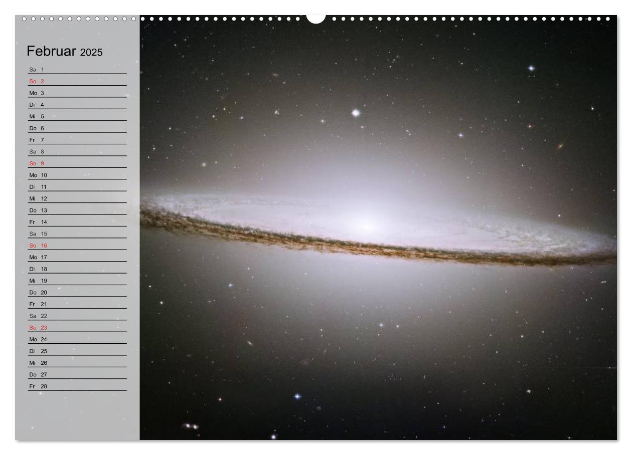 Bild: 9783435483105 | Der Weltraum. Spektakuläre Gasnebel und Galaxien (Wandkalender 2025...