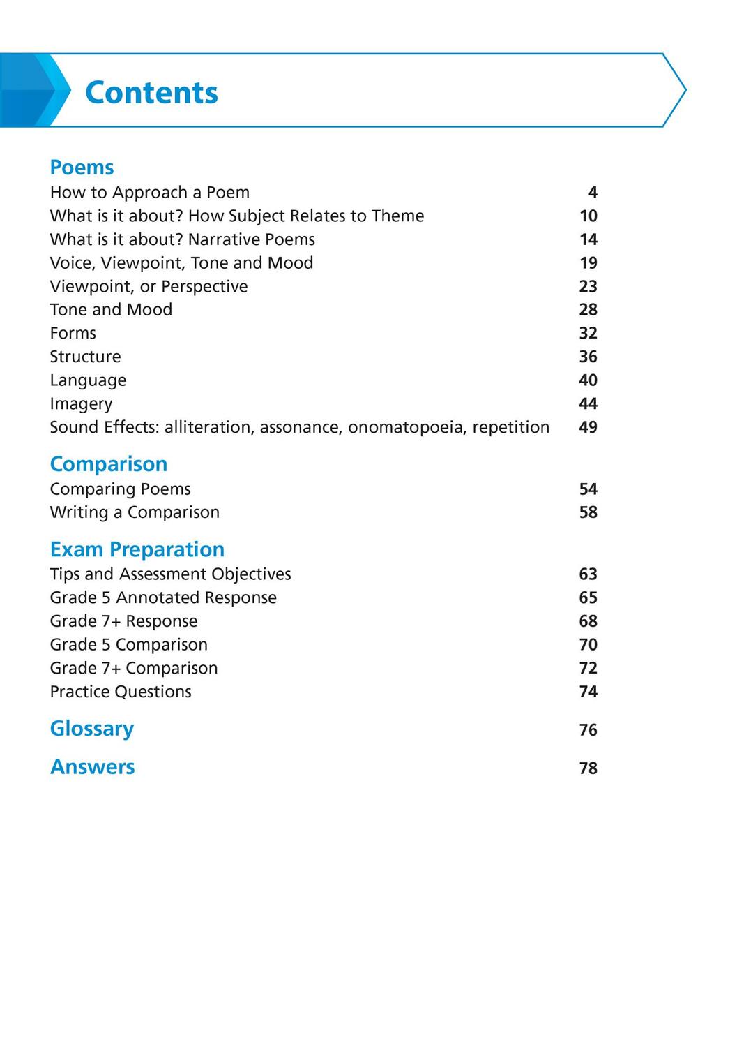 Bild: 9780008551568 | AQA Unseen Poetry Anthology Revision Guide | Collins Gcse | Buch