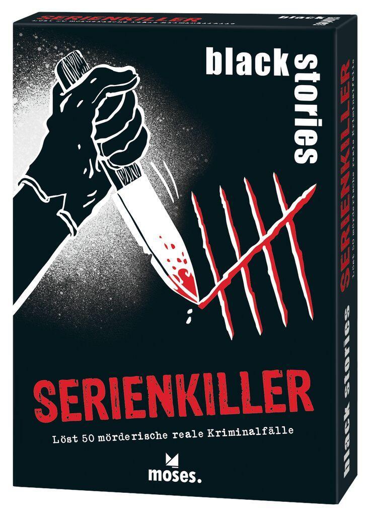 Cover: 4033477901903 | black stories Serienkiller | Löst 50 mörderische reale Kriminalfälle