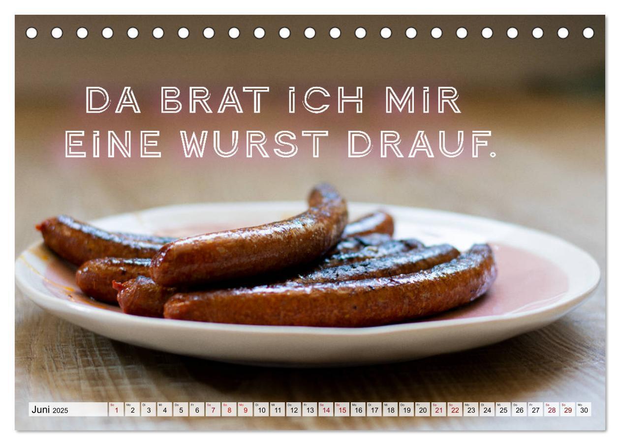 Bild: 9783435094042 | Wurstkalender. Es geht um die Wurst. (Tischkalender 2025 DIN A5...