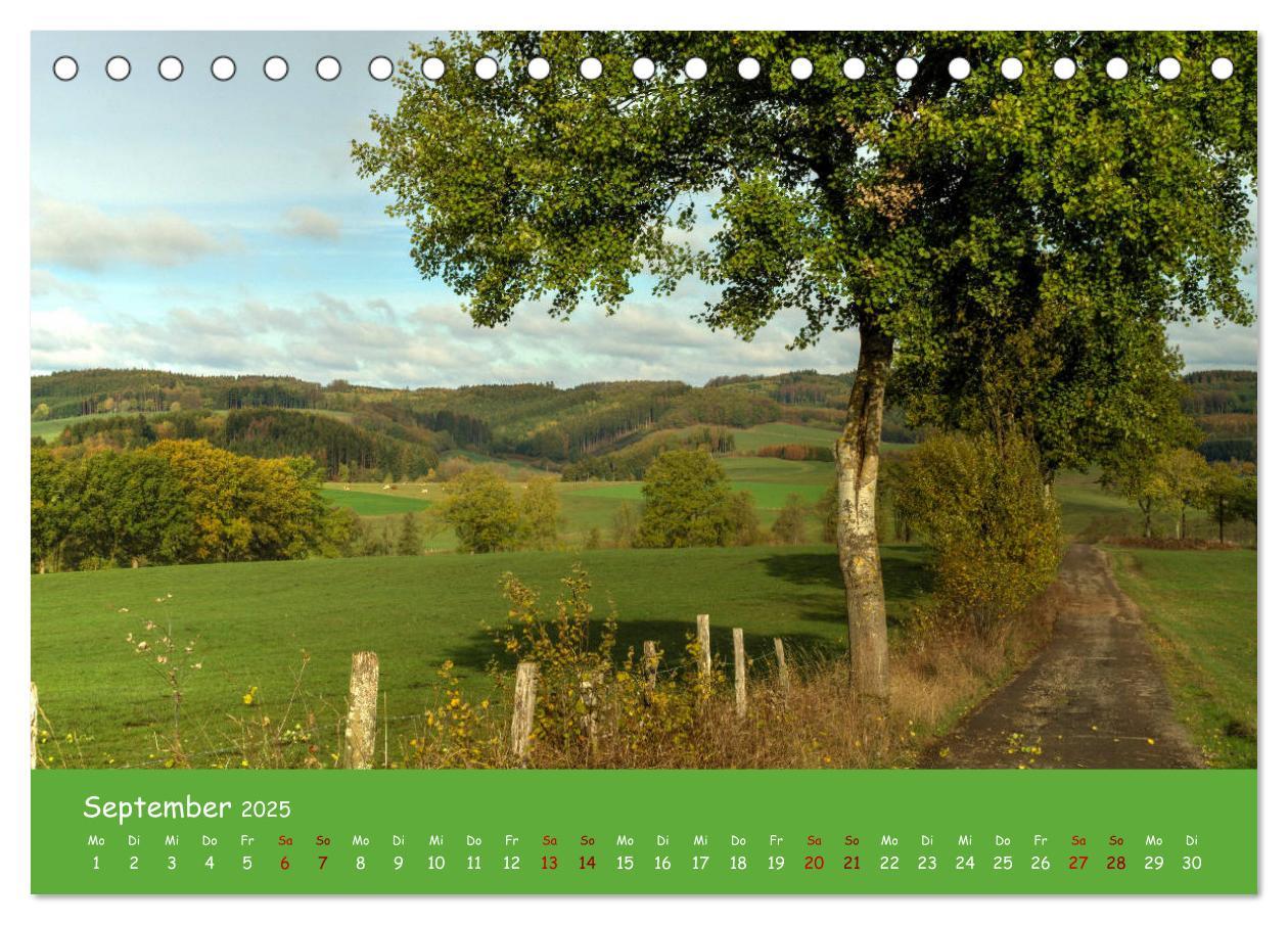 Bild: 9783435211296 | Bergisches Land (Tischkalender 2025 DIN A5 quer), CALVENDO...