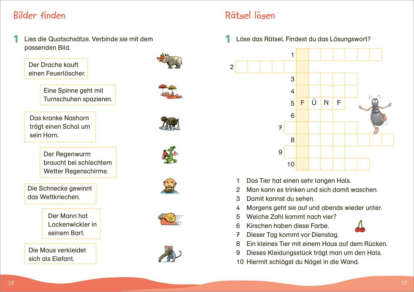 Bild: 9783788625030 | Fit fürs Lesen und Schreiben 1. Klasse. Mein Übungsheft | Reichert