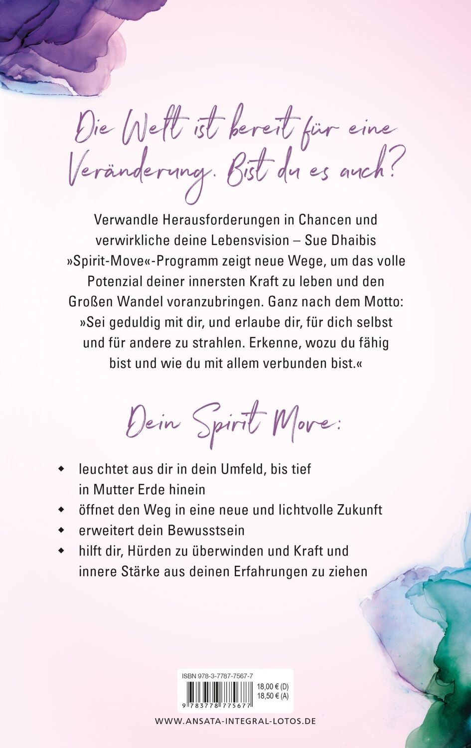 Bild: 9783778775677 | Spirit Move - Entdecke die Kraft in dir | Sue Dhaibi | Buch | 208 S.