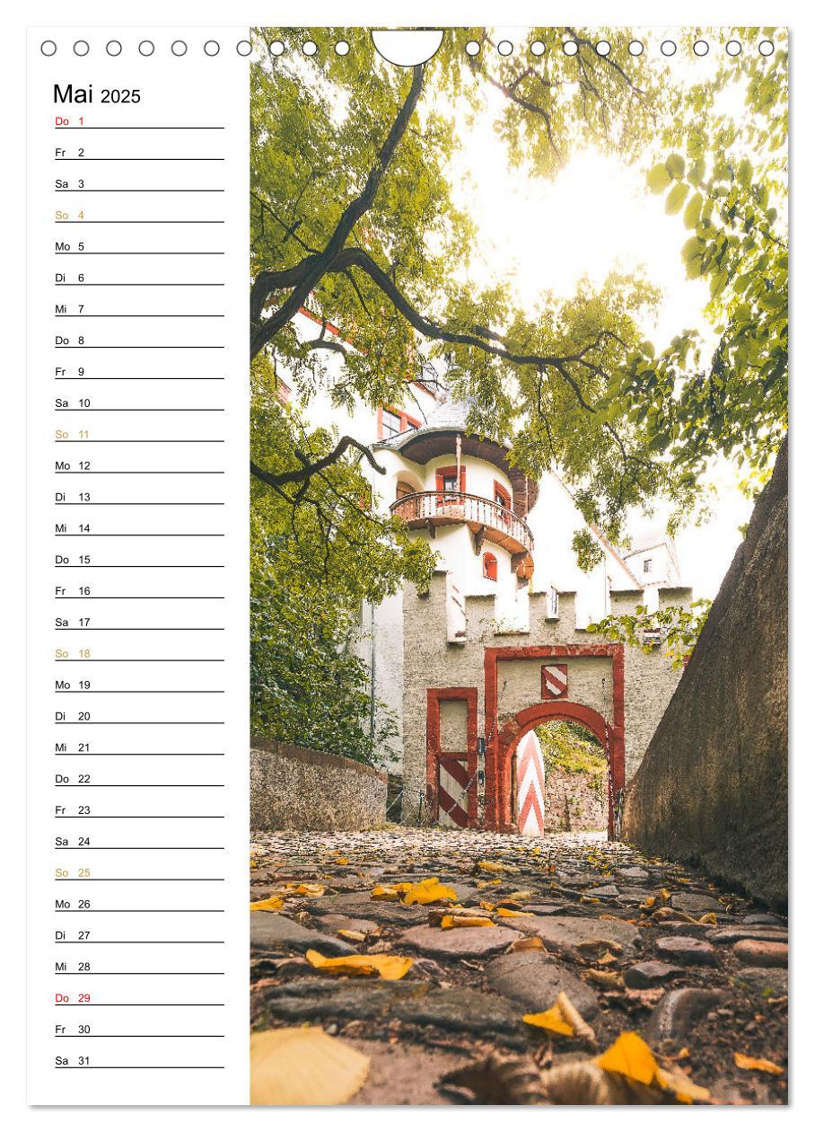 Bild: 9783435882915 | Sachsens Burgen und Schlösser - Beschreibbarer Kalender mit...