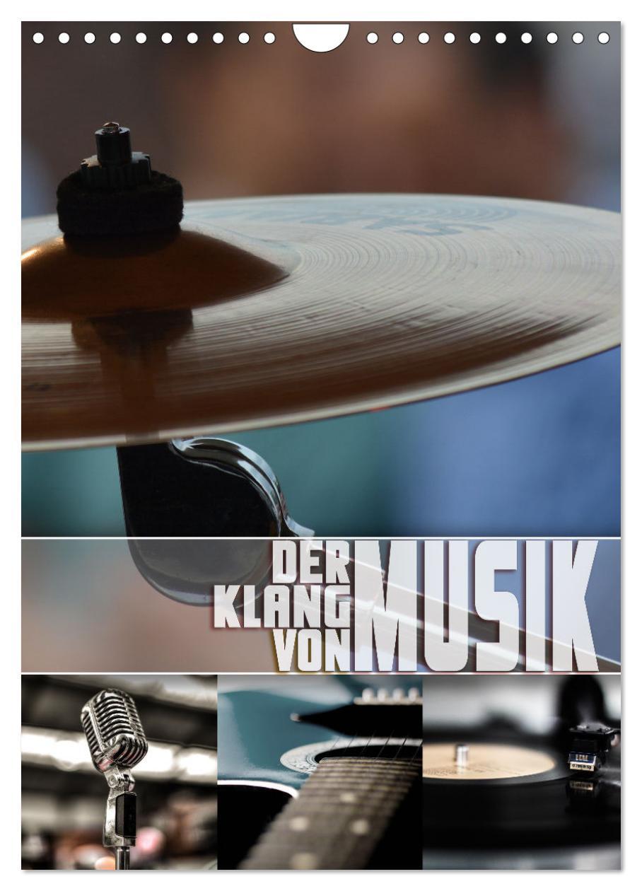 Cover: 9783435905416 | Der Klang von Musik (Wandkalender 2025 DIN A4 hoch), CALVENDO...