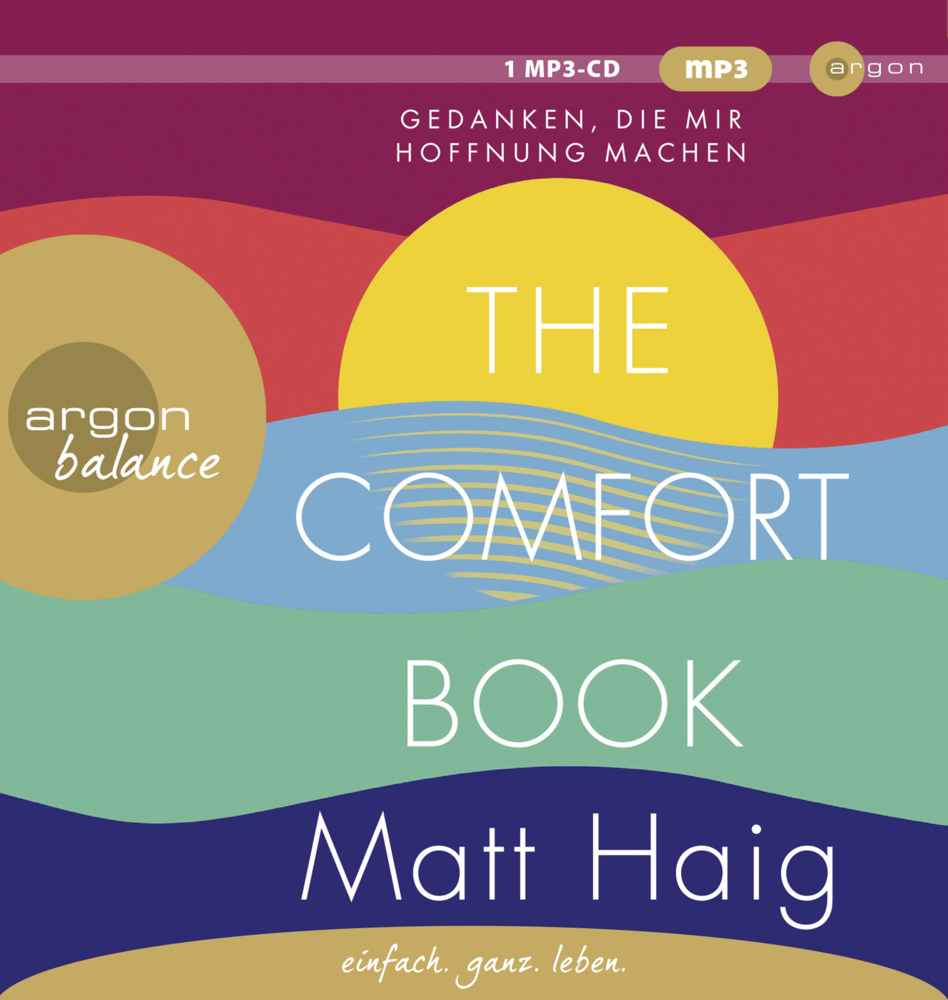 Cover: 9783839882290 | The Comfort Book - Gedanken, die mir Hoffnung machen, 1 Audio-CD, 1...