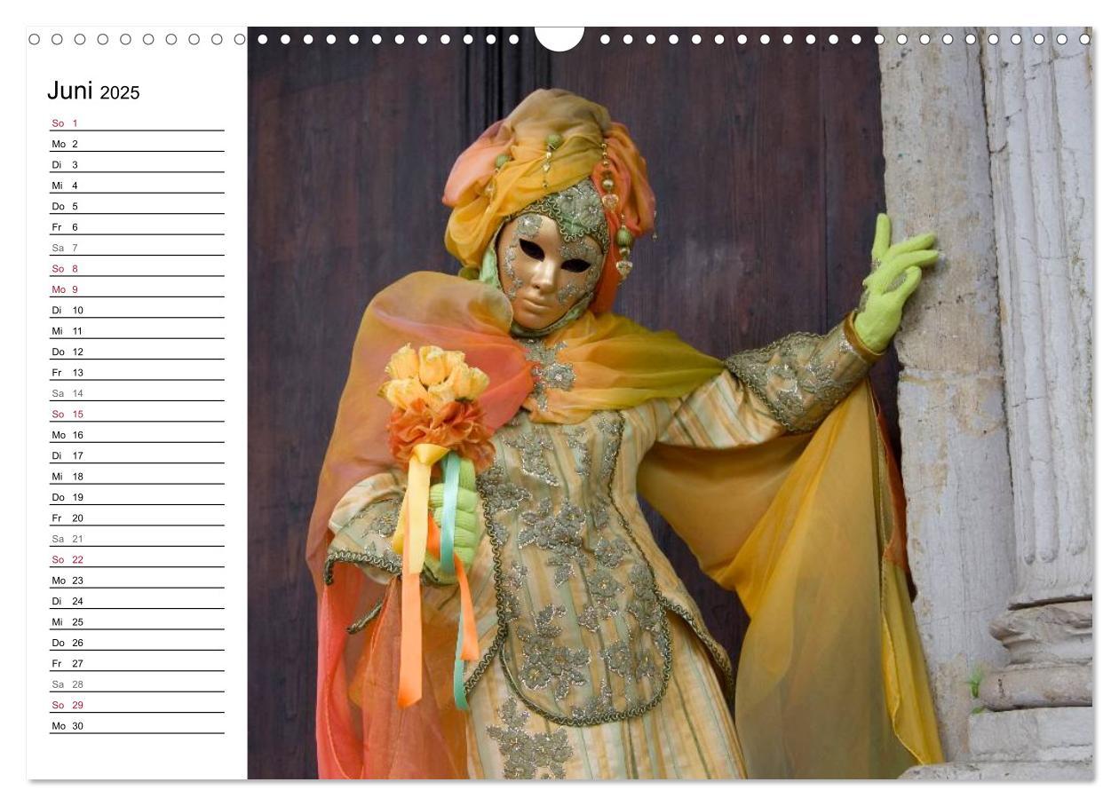 Bild: 9783435552962 | Carnevale di Venezia 2025 (Wandkalender 2025 DIN A3 quer), CALVENDO...