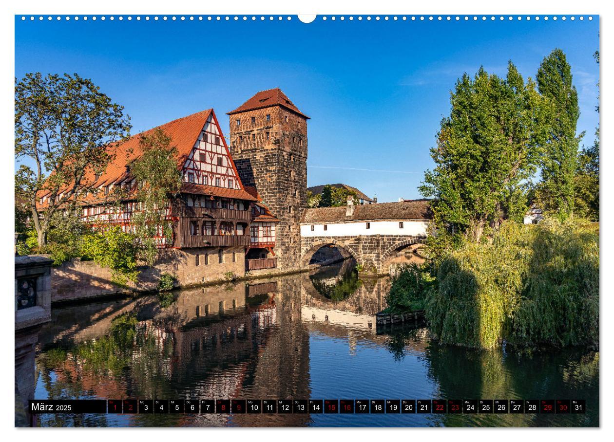 Bild: 9783383786457 | Wunderbares Nürnberg (Wandkalender 2025 DIN A2 quer), CALVENDO...