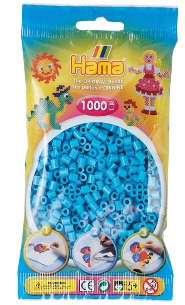 Cover: 28178207496 | HAMA B?gelperlen - 1000 AZURE BLAU | 207-49 | Deutsch | 2022 | Hama