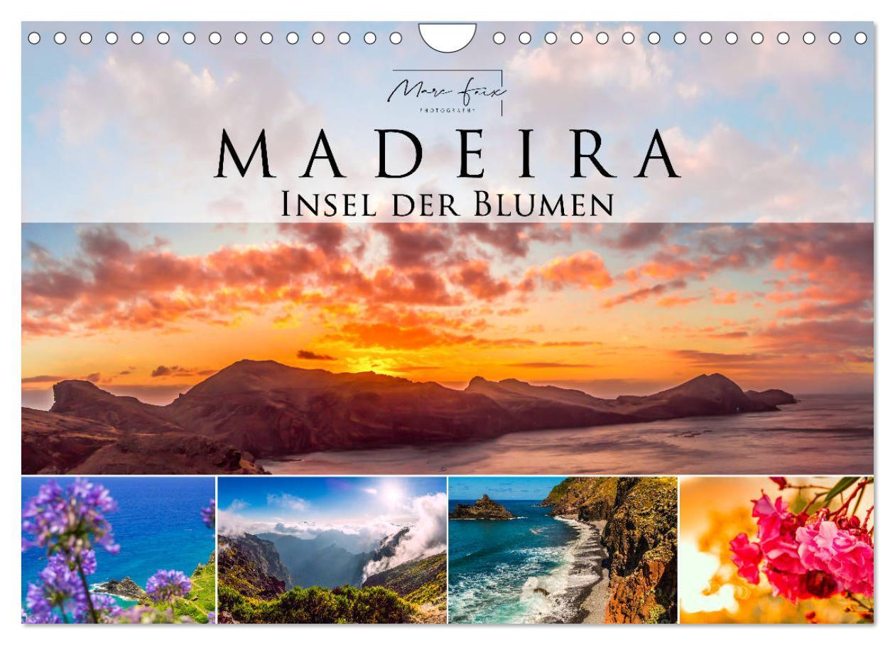 Cover: 9783435223114 | Madeira - Insel der Blumen 2025 (Wandkalender 2025 DIN A4 quer),...