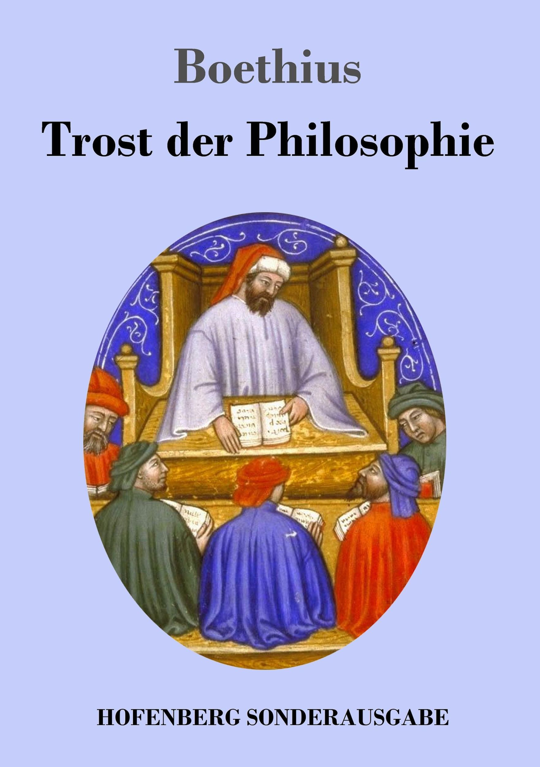 Cover: 9783743717282 | Trost der Philosophie | Boethius | Taschenbuch | Paperback | 124 S.