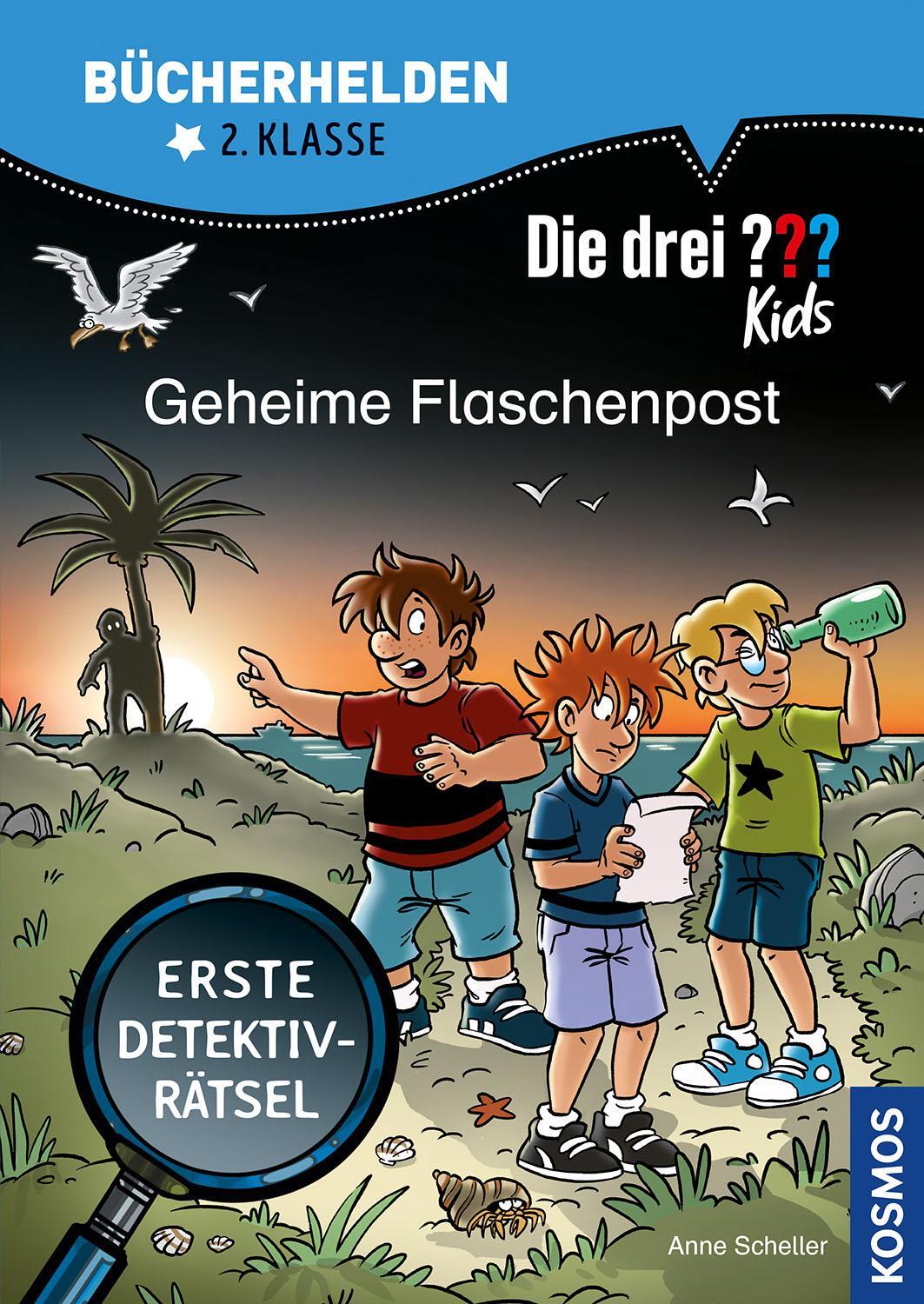 Cover: 9783440170021 | Die drei ??? Kids, Bücherhelden 2. Klasse, Geheime Flaschenpost | Buch