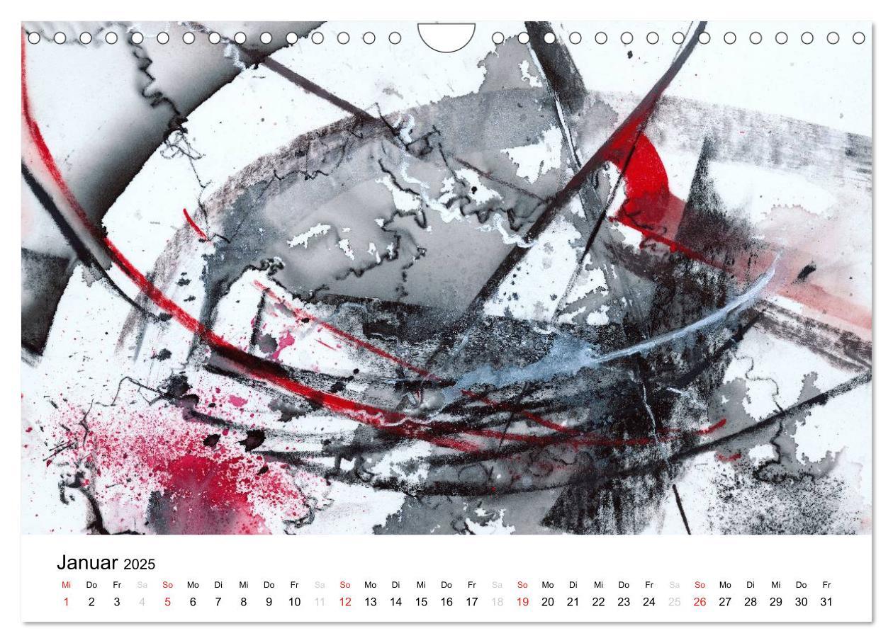 Bild: 9783435625185 | Abstrakte Aquarelle (Wandkalender 2025 DIN A4 quer), CALVENDO...