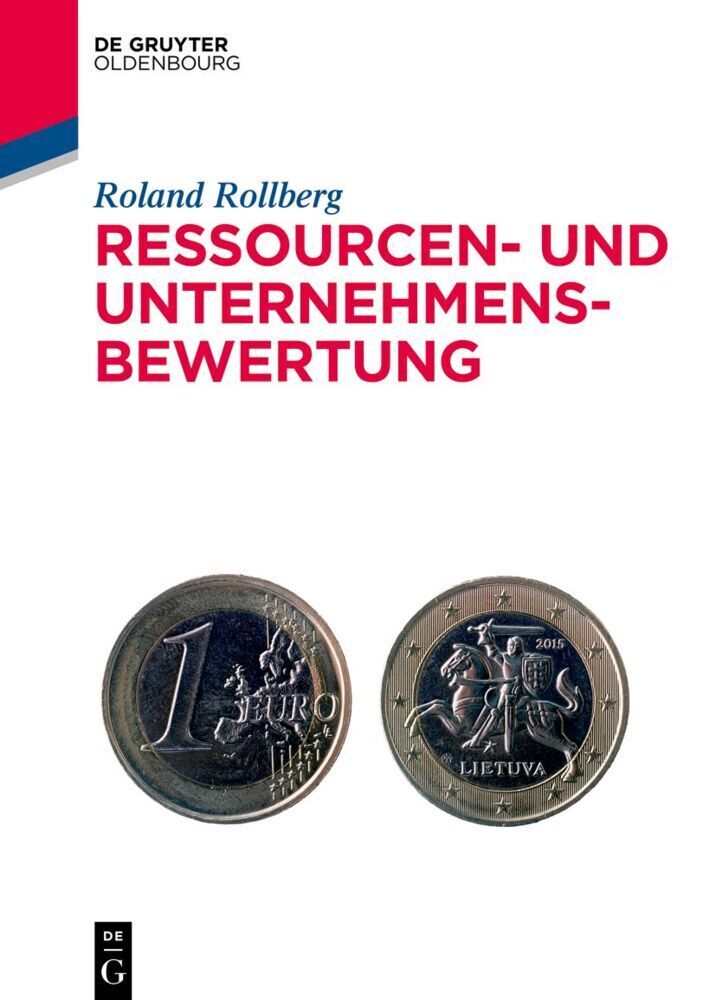 Cover: 9783111072111 | Ressourcen- und Unternehmensbewertung | Roland Rollberg | Buch | XVIII