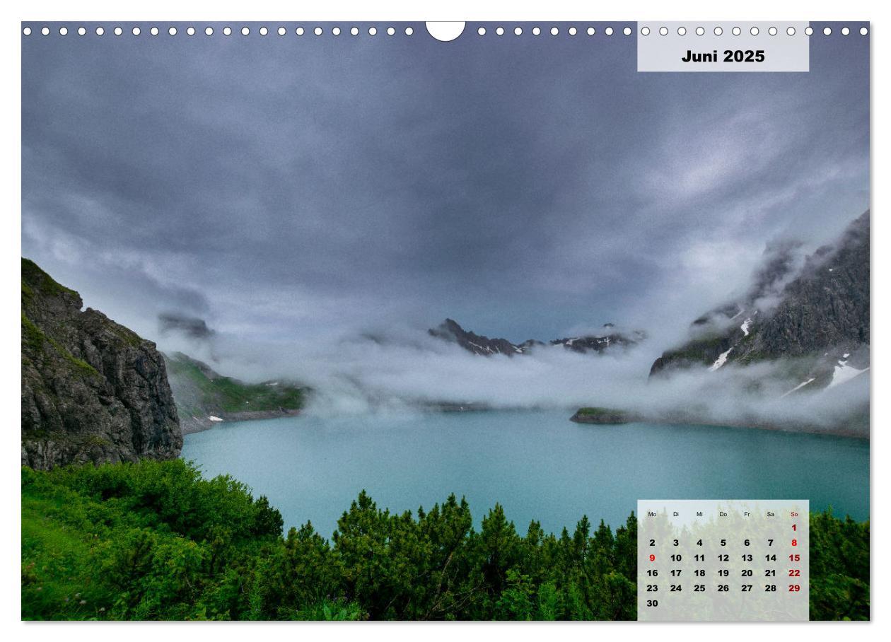 Bild: 9783435023660 | Lünersee - die blaue Perle der Alpen (Wandkalender 2025 DIN A3...