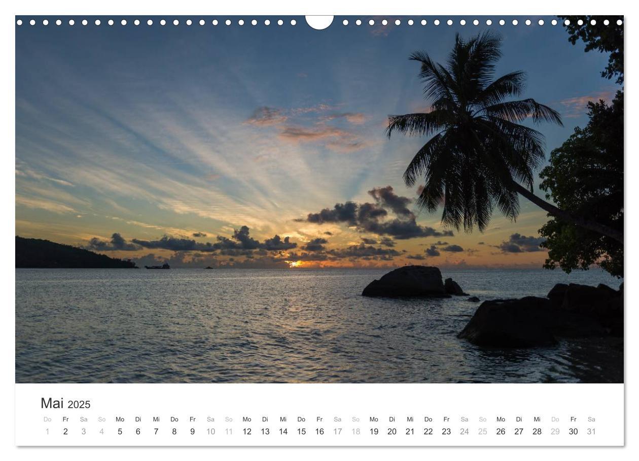 Bild: 9783435503728 | Seychellen - Willkommen im Paradies (Wandkalender 2025 DIN A3...