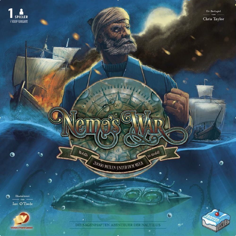 Cover: 719896462860 | Nemo's War | 20.000 Meilen unter dem Meer | Chris Taylor | Spiel