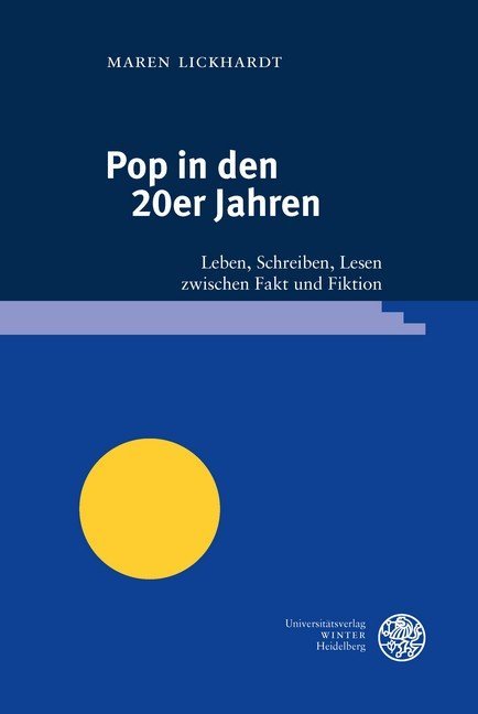 Cover: 9783825366605 | Pop in den 20er Jahren | Maren Lickhardt | Buch | 270 S. | Deutsch