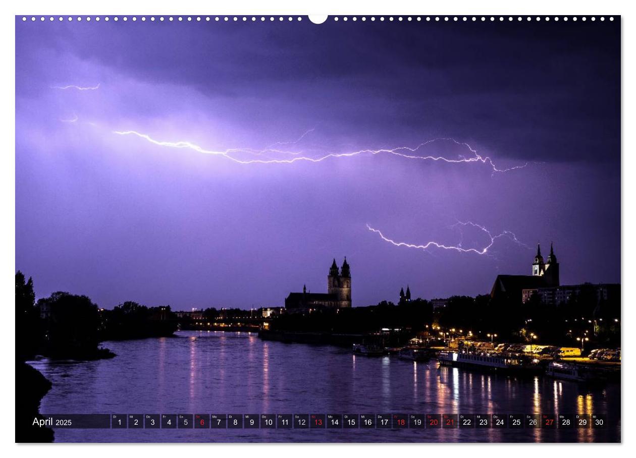 Bild: 9783435628513 | Mein Magdeburg (Wandkalender 2025 DIN A2 quer), CALVENDO...