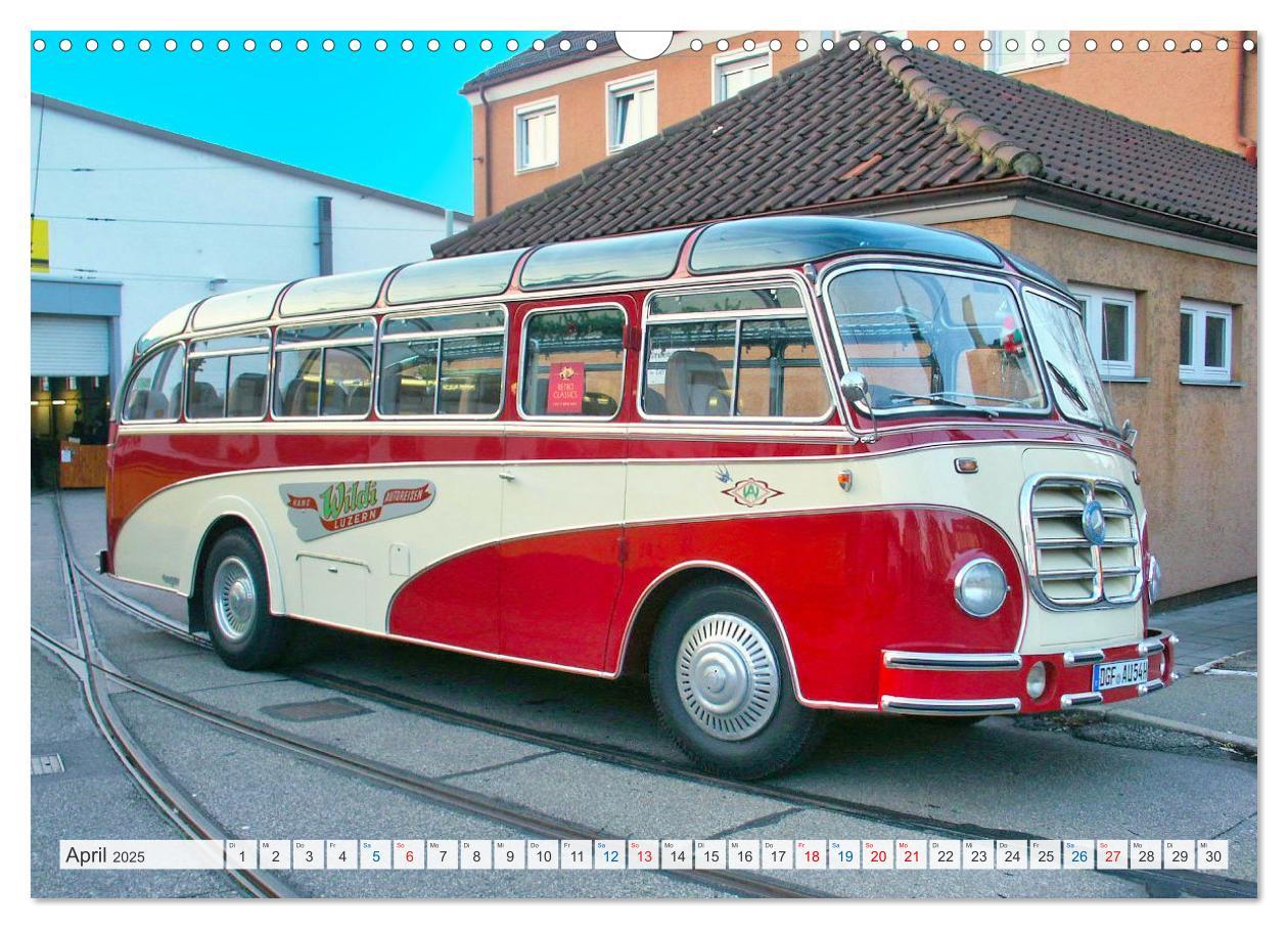 Bild: 9783383898037 | Historische und moderne Busse (Wandkalender 2025 DIN A3 quer),...