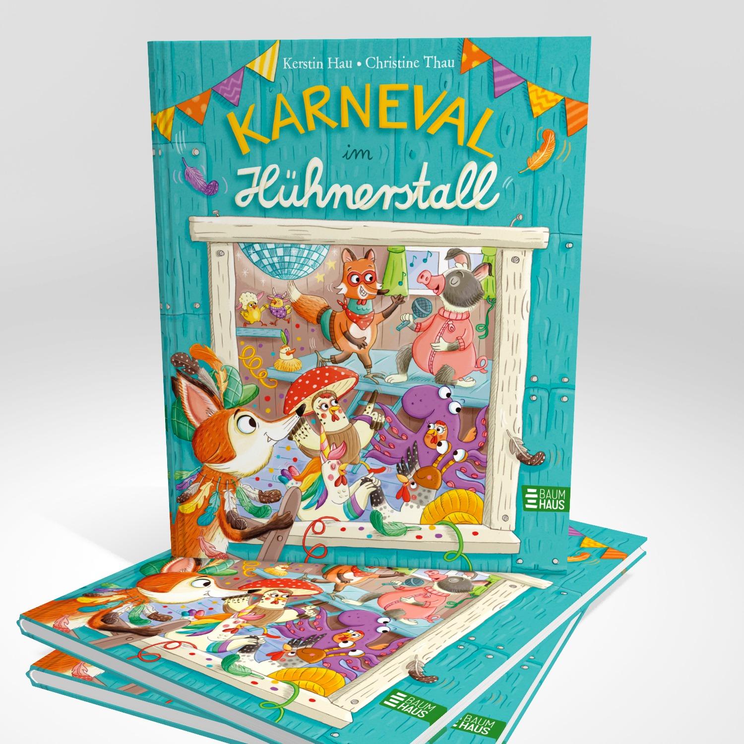 Bild: 9783833909702 | Karneval im Hühnerstall | Kerstin Hau | Buch | 32 S. | Deutsch | 2024