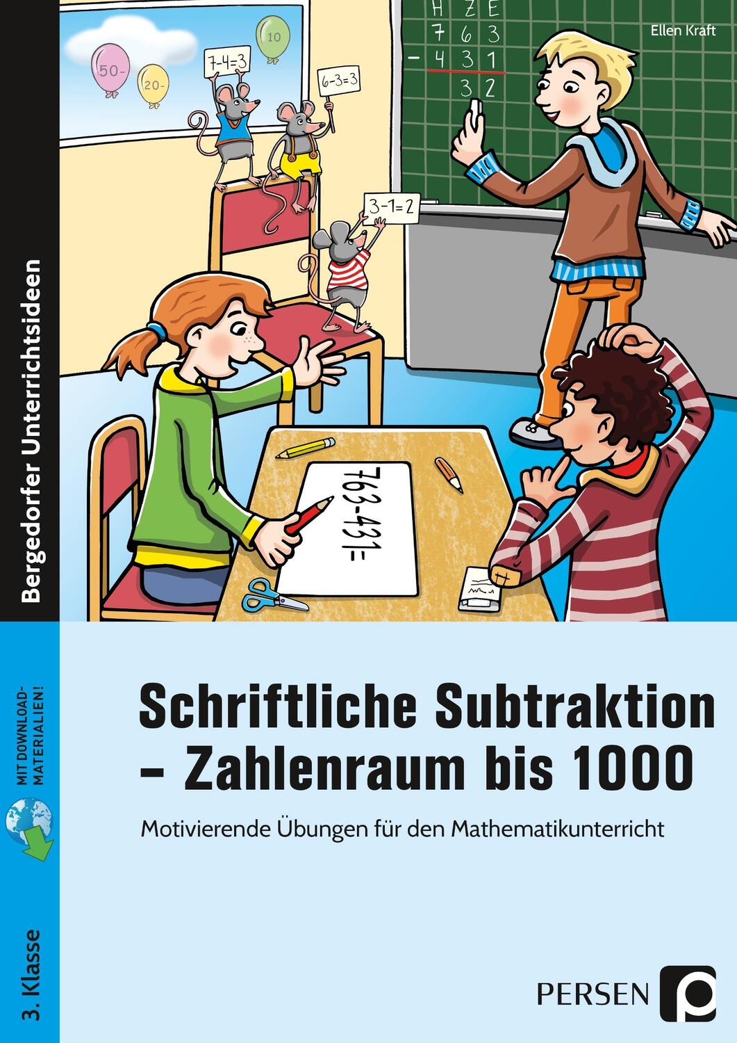 Cover: 9783403203407 | Schriftliche Subtraktion - Zahlenraum bis 1000 | Ellen Kraft | Bundle