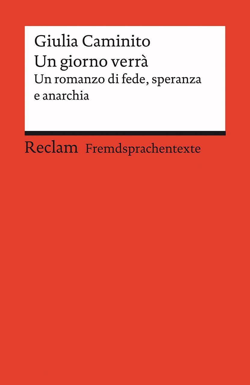 Cover: 9783150141229 | Un giorno verrà | Giulia Caminito | Taschenbuch | Deutsch | 2021