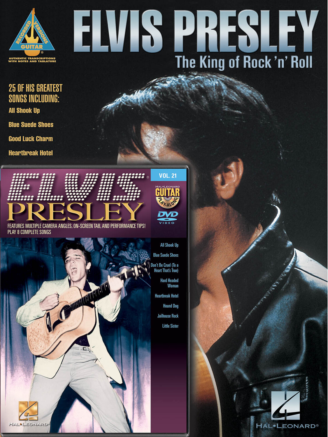 Cover: 888680052089 | Elvis Presley Guitar Pack | Guitar Recorded Version | Buch + DVD