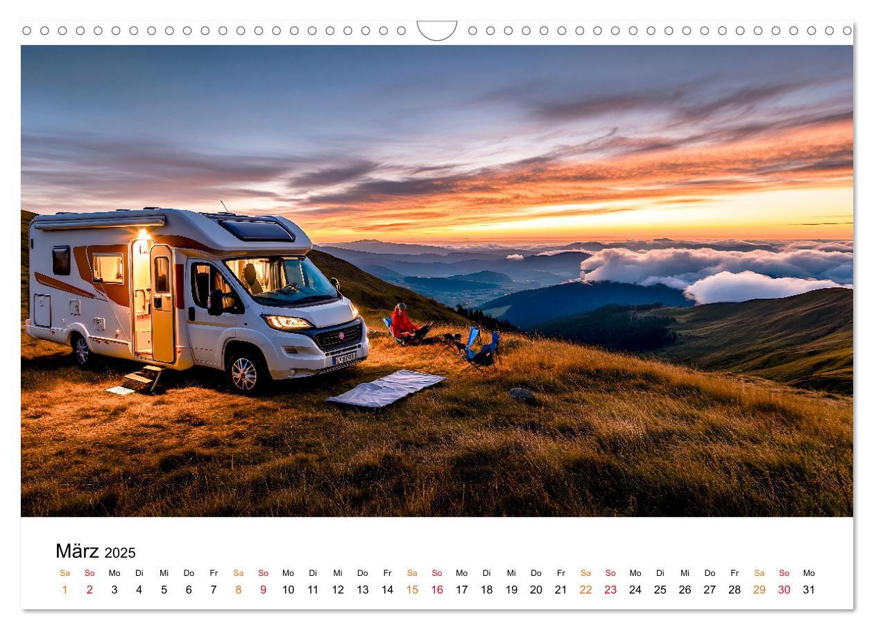 Bild: 9783457212196 | Wohnmobil grenzenlos (Wandkalender 2025 DIN A3 quer), CALVENDO...