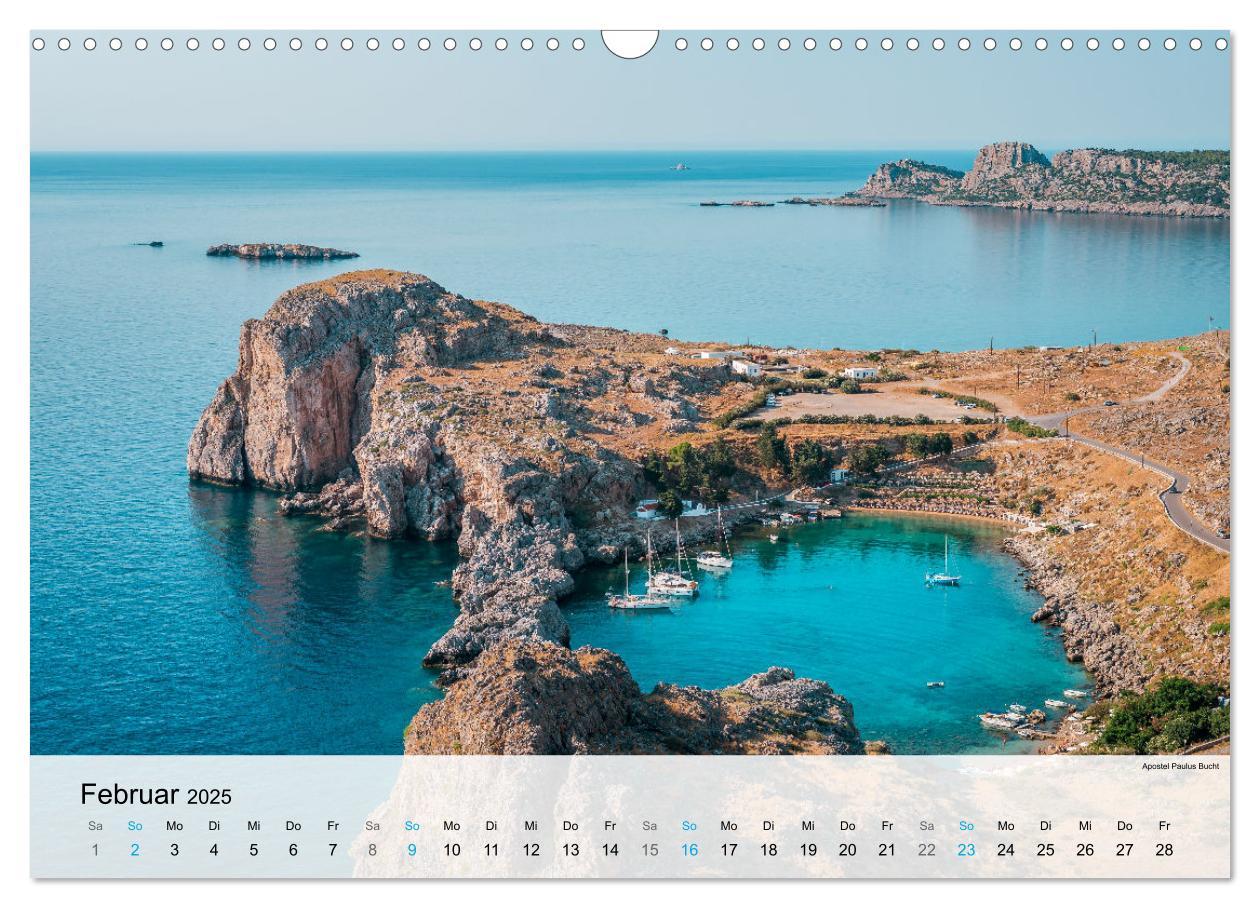 Bild: 9783383926303 | Rhodos - Die Highlights der Insel (Wandkalender 2025 DIN A3 quer),...