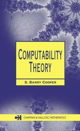 Cover: 9781584882374 | Computability Theory | S. Barry Cooper | Buch | Englisch | 2003