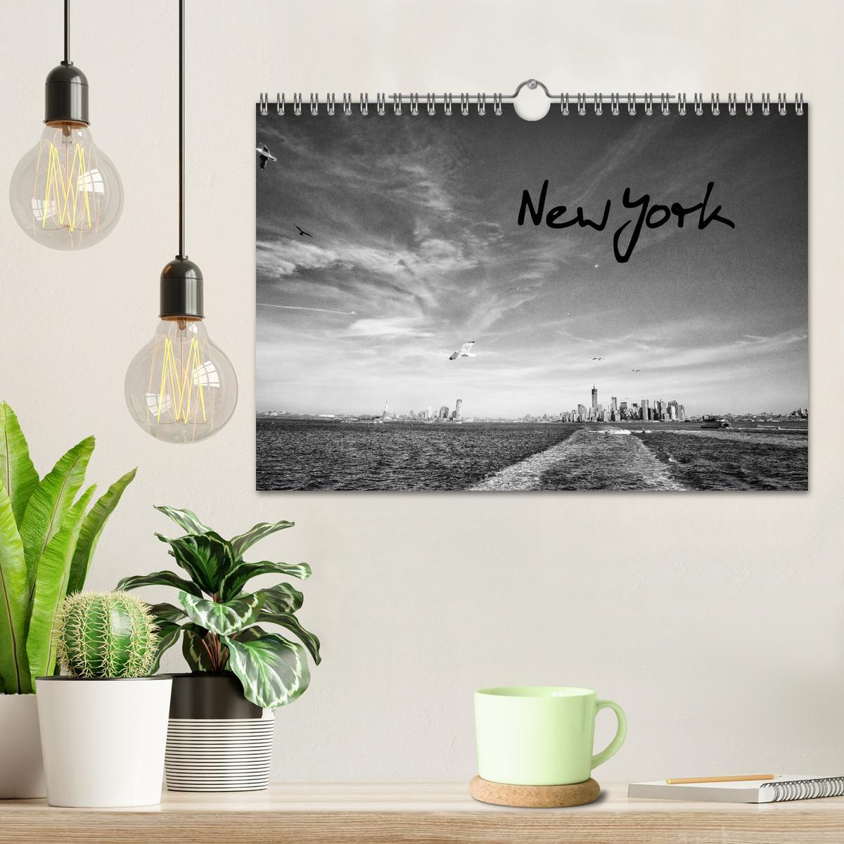 Bild: 9783435796021 | New York 2025 (Wandkalender 2025 DIN A4 quer), CALVENDO Monatskalender