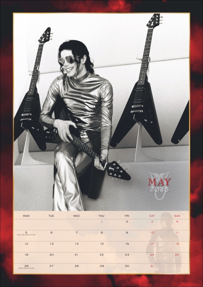 Bild: 9783840196737 | Michael Jackson Posterkalender 2025 | Kalender | Spiralbindung | 14 S.