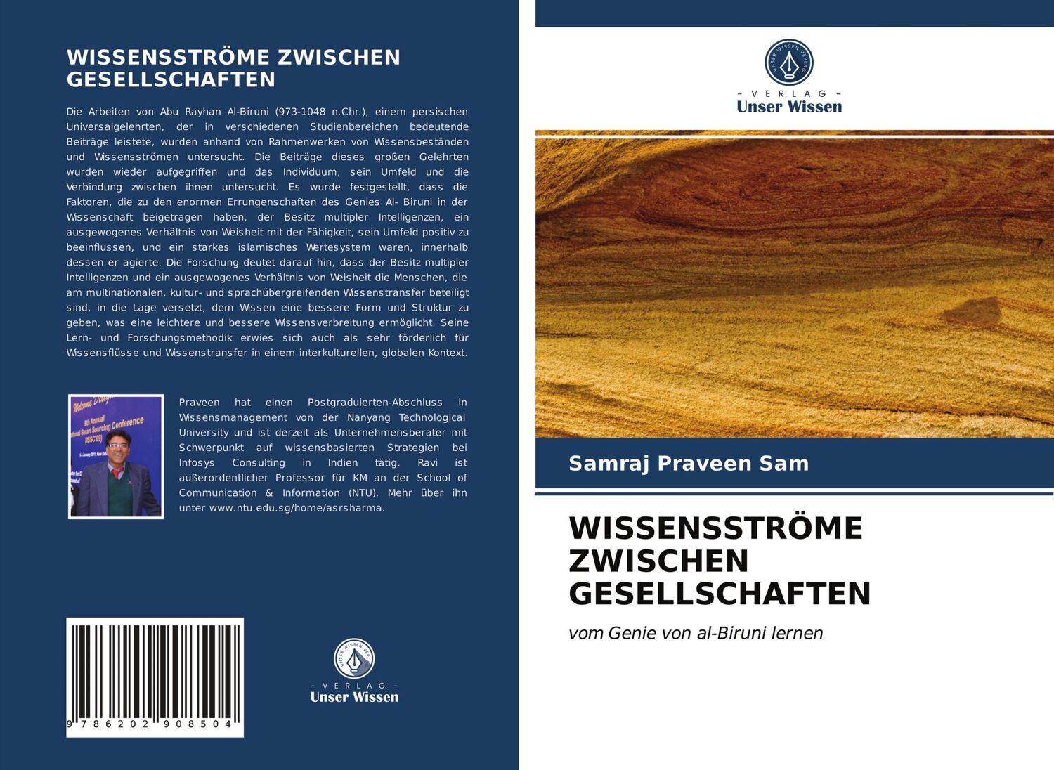 Cover: 9786202908504 | WISSENSSTRÖME ZWISCHEN GESELLSCHAFTEN | vom Genie von al-Biruni lernen