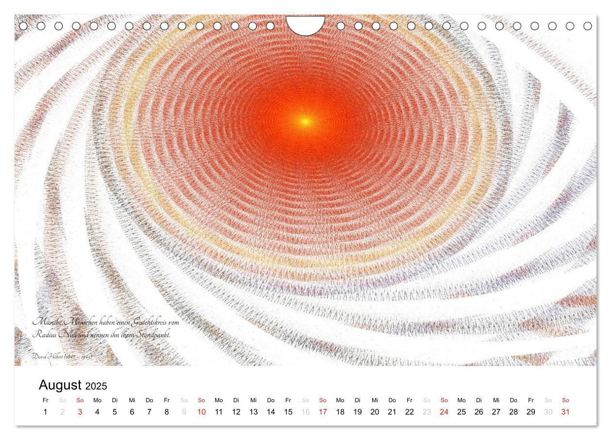 Bild: 9783435573462 | Mathematik - Grafiken und Zitate 2025 (Wandkalender 2025 DIN A4...