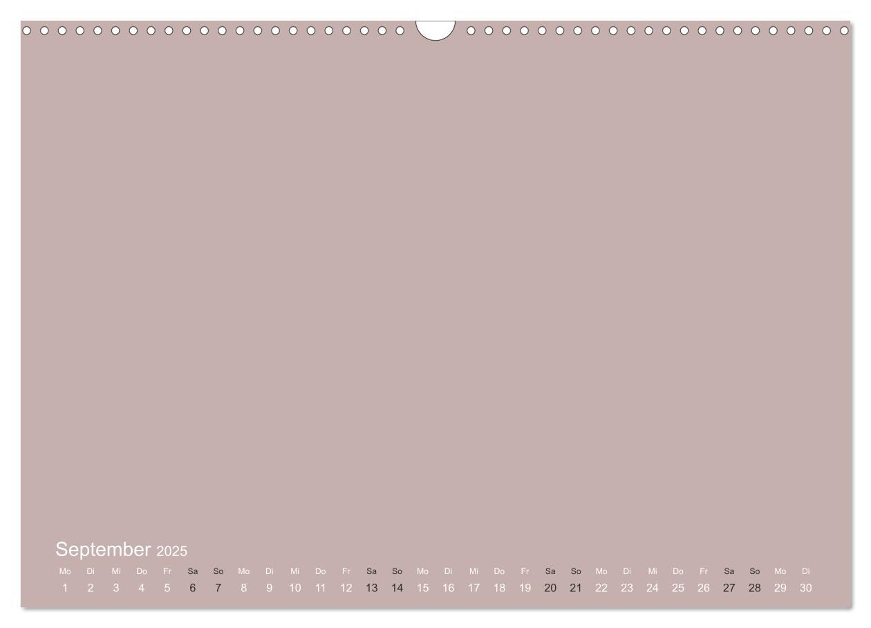 Bild: 9783435211562 | DIY Bastel-Kalender -Erdige Pastell Farben- Zum Selbstgestalten...