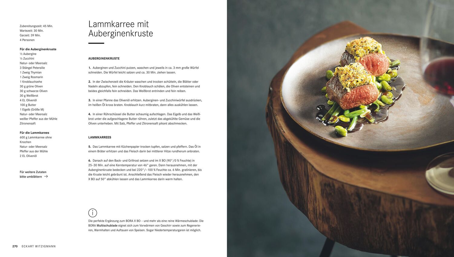 Bild: 9783833883460 | Sterneküche aus dem Dampfbackofen | Rezepte für den BORA X BO | Buch